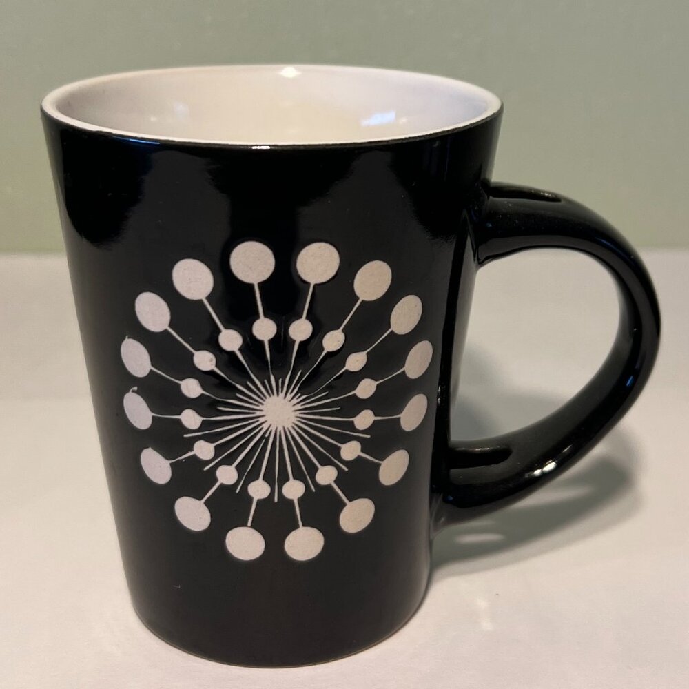 Set of 2 Home Essentials and Beyond STARBURST Retro Boho Mugs ~ Sunburst - Picture 2 of 9